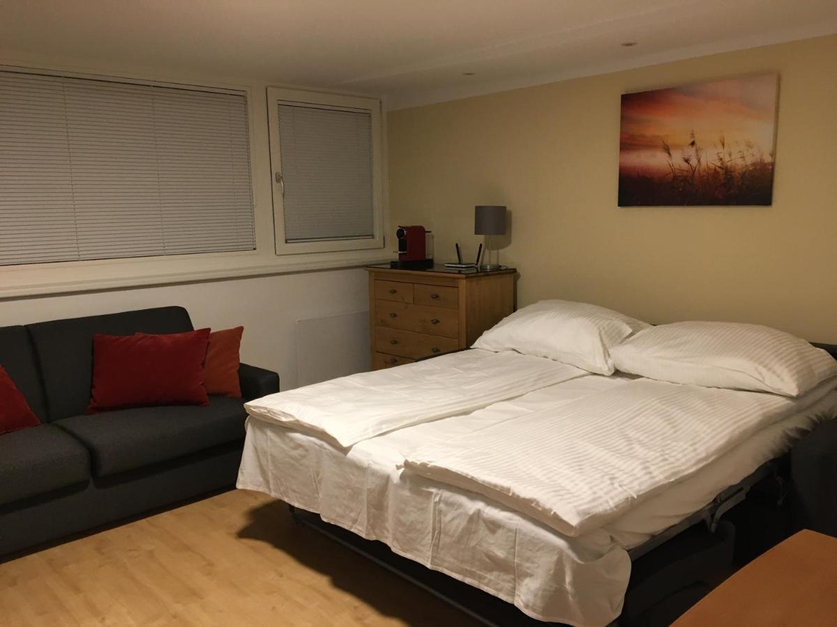 Cosy Flat In The Quiet Area With Own Garden, Free Parking And Direct Public Transport Link To The Centre Viena Exterior foto
